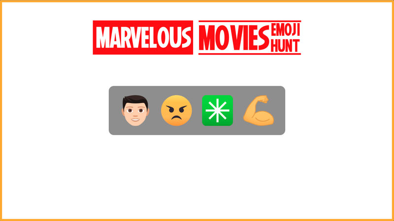 Marvelous Movies Emoji Hunt